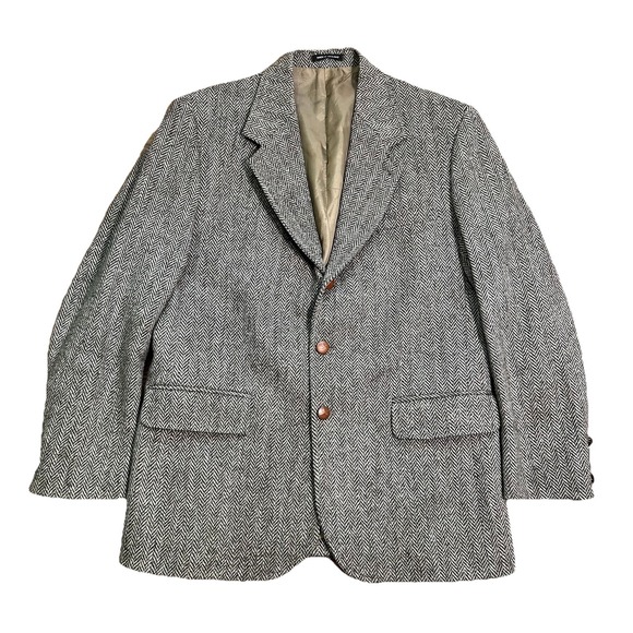 Christopher Dawes Other - Christopher Dawes Harris Tweed Hunting Shooting Wool Jacket Blazer Mens 42 Reg